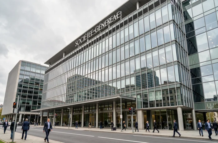 Siège social du groupe Société Générale à La Défense, maison mère de BoursoBank